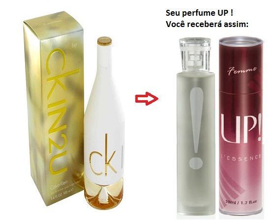 UP! 36 - Ck in2u Her - Perfume Feminino 50ml