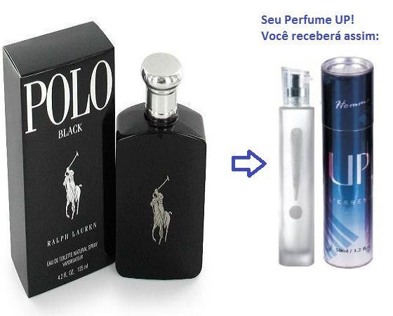 UP! 21 - Polo Black - Perfume Masculino 50ml