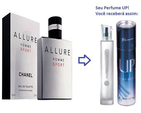 UP! 39 - Allure Sport - Perfume Masculino 50ml